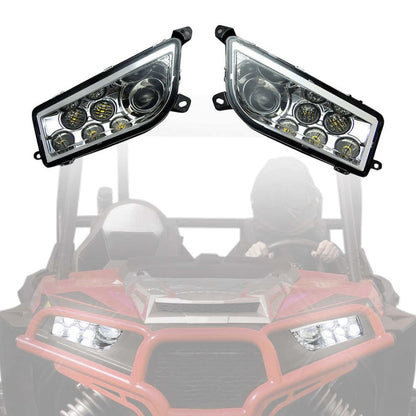 Kemimoto Polaris RZR XP 1000/ 4 1000/ Turbo/ 900/ S 900 Pair of LED Headlight