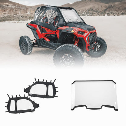 Kemimoto Polaris RZR XP 1000/4 Cab Enclosures Front Windshield