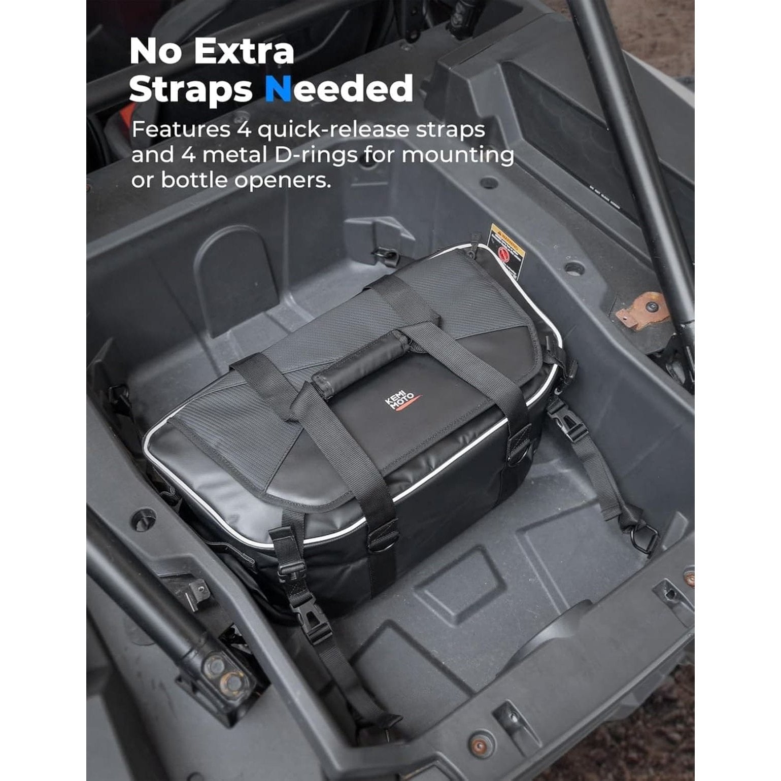 Kemimoto Polaris RZR XP 1000/ Pro XP Ice Cooler Bag - 20 Liter