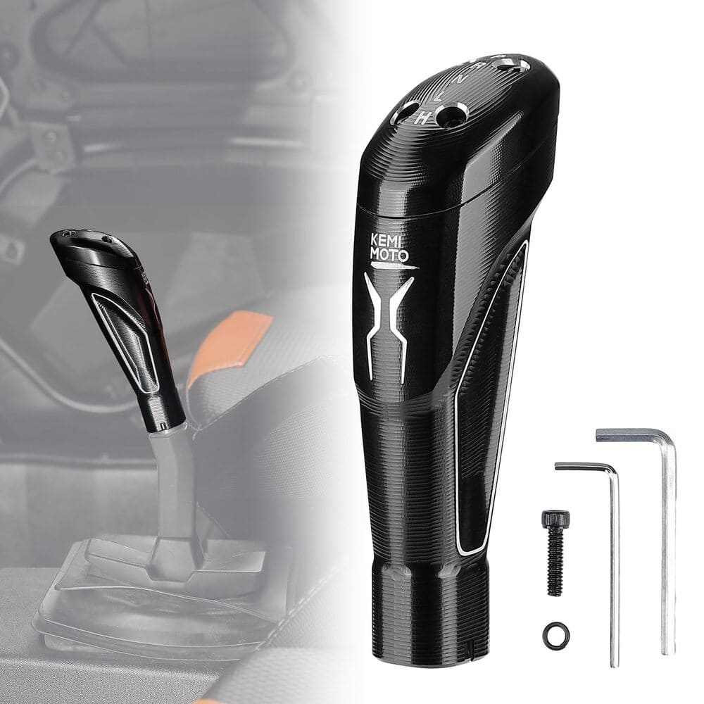 Kemimoto Polaris RZR XP 1000 Aluminum Shift Knob Grip Gear