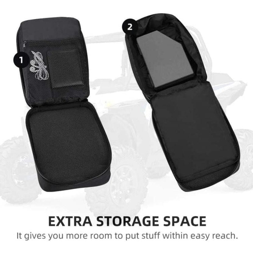 Kemimoto Polaris RZR XP 1000 UTV Armrest Safe 1680D High-Density Storage Bag