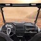 Kemimoto Polaris RZR XP 1000 Front Full Windshield with 4 Black Clamps