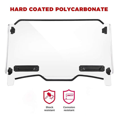 Kemimoto Polaris RZR XP 1000 Front Windshield with Adjustable Vents
