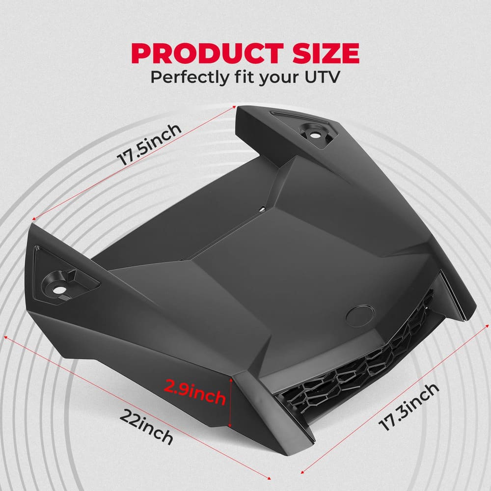 Kemimoto Polaris RZR XP 1000 Hood Scoop Replacement Air Intake Cover Kit