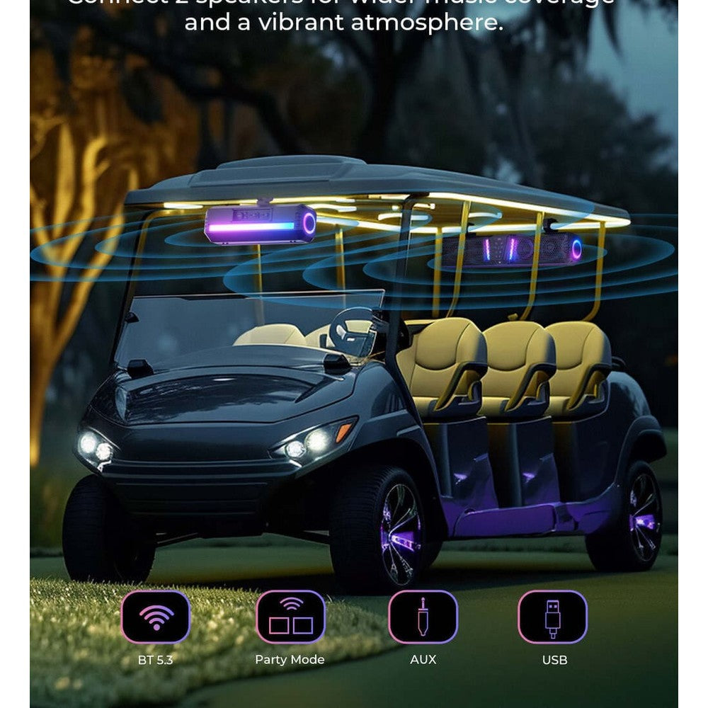 Kemimoto Polaris RZR XP 1000 Midnight Sound Bar