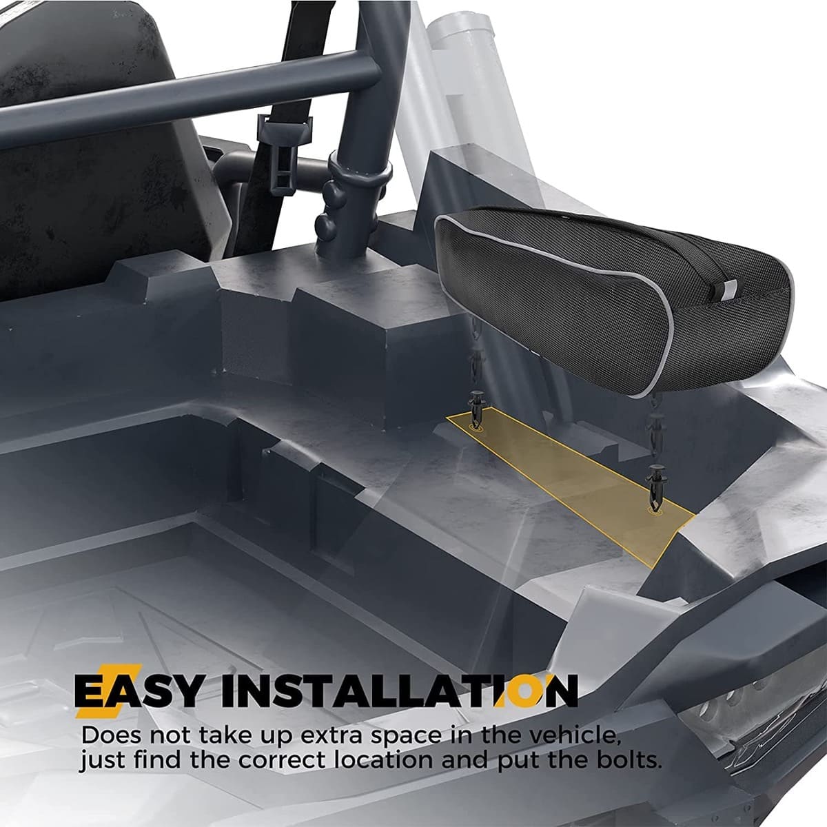 Kemimoto Polaris RZR XP 1000 Rear Corner Bag - 2 PCs