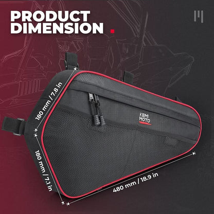 Kemimoto Polaris RZR XP 1000 Upgraded 1680D Lower Door Storage Bags