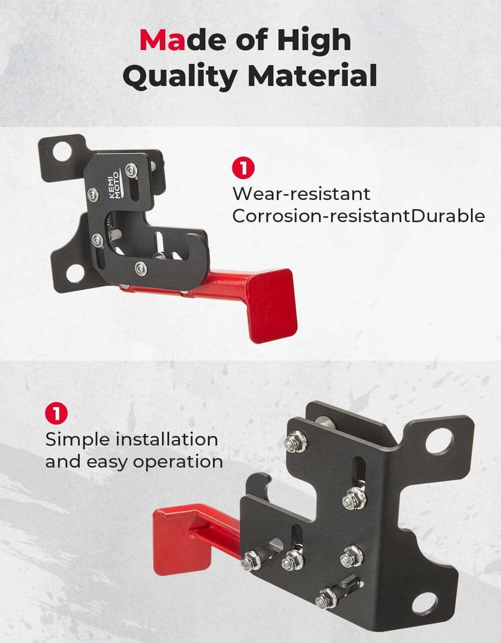 Kemimoto Polaris RZR Upgraded Spring Parking Brake