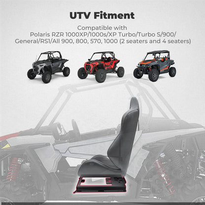 Kemimoto Polaris RZR XP 1000 UTV Seat Lowering Base