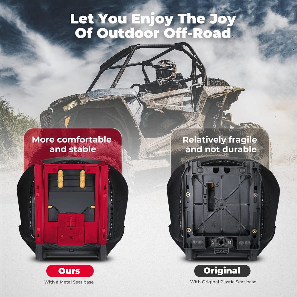 Kemimoto Polaris RZR XP 1000 UTV Seat Lowering Base