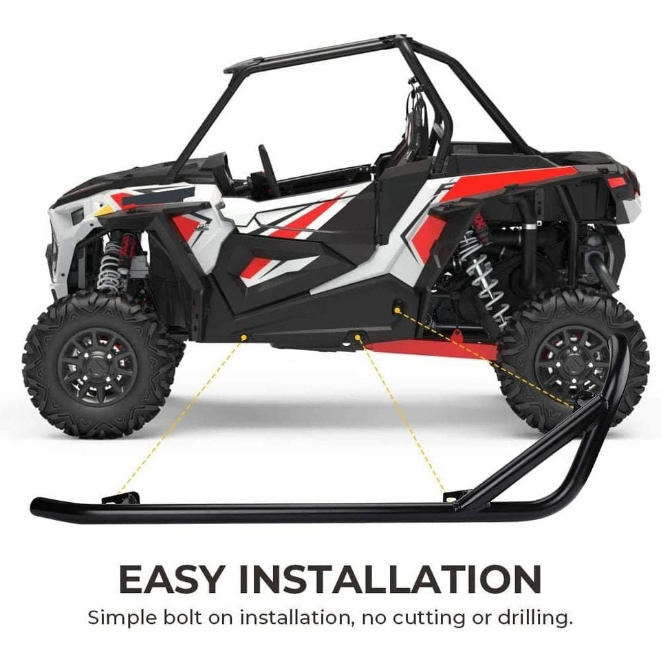 Kemimoto Polaris RZR XP 1000/XP Turbo Nerf Bars Rock Sliders