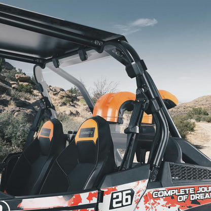 Kemimoto Polaris RZR XP 4 1000 4 Seater Heavy Duty Rear Windshield