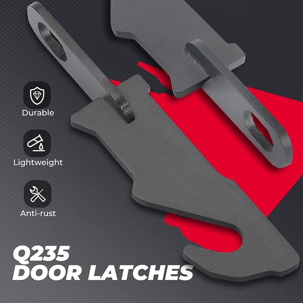 Kemimoto Polaris RZR XP 4 1000/900/800 S Door Latches Latch - 1 Pair
