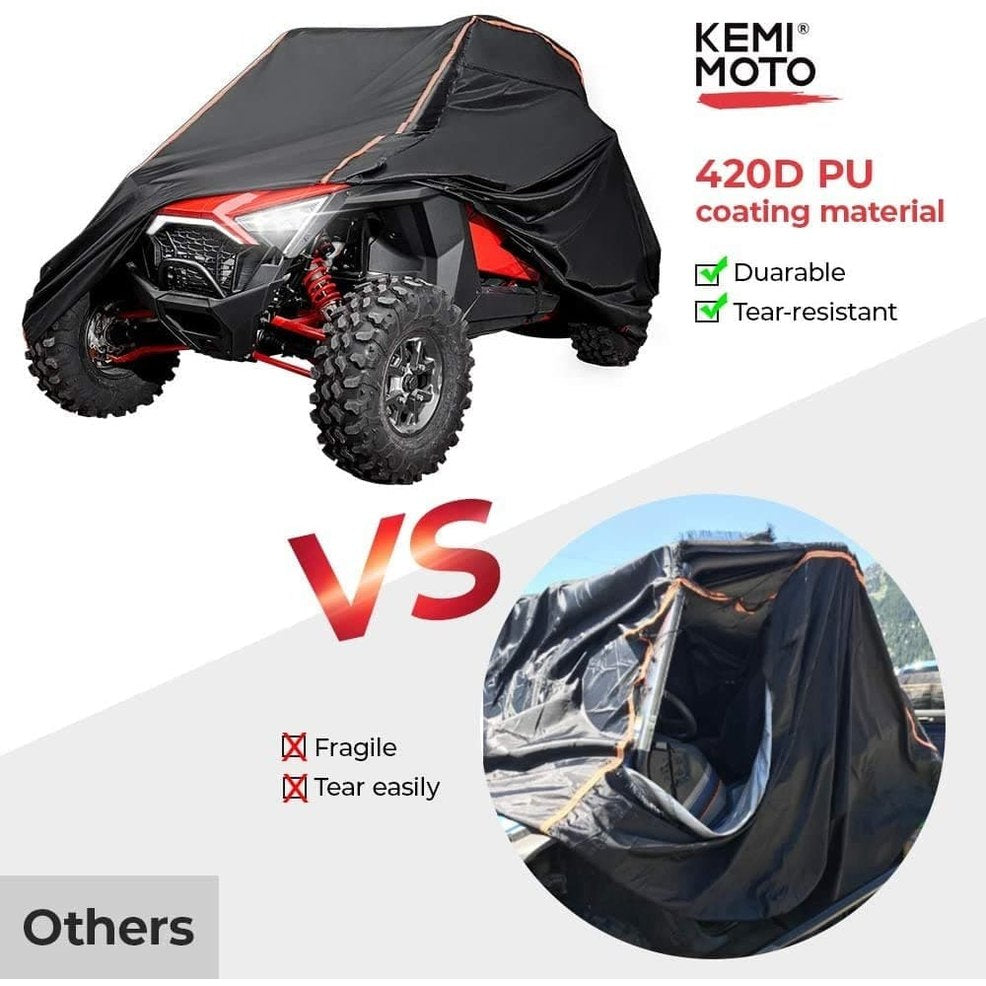 Kemimoto Polaris UTV Cover w/ Rlective Strip