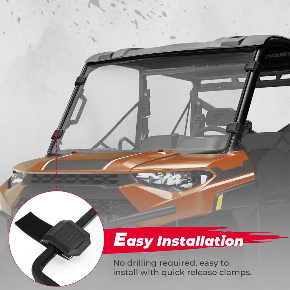 Kemimoto Polaris XP 900/1000/ Crew XP 1000/ Diesel Front Windshield