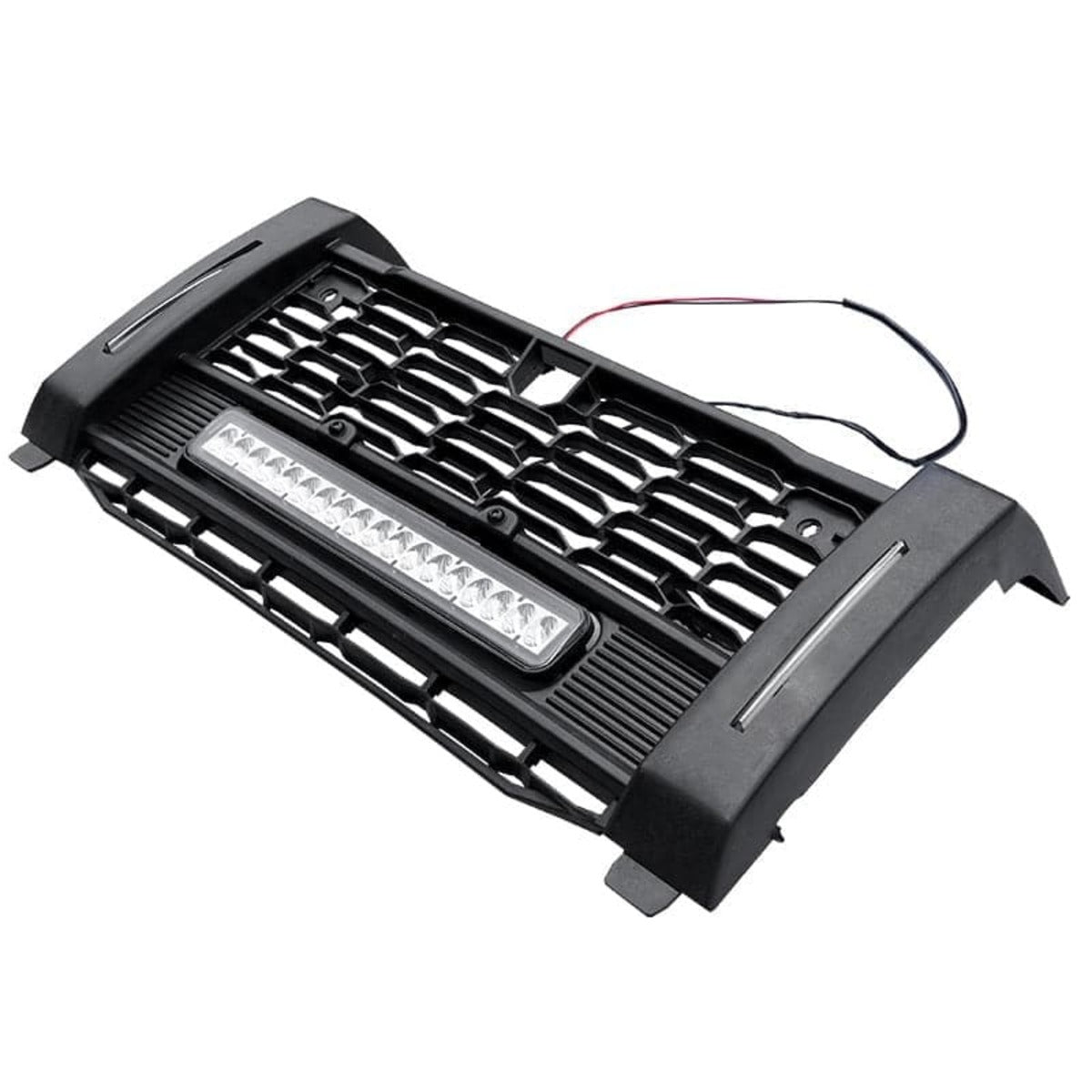 Kemimoto Polaris Xpedition ADV Front Mesh Grill W/ Accent Light