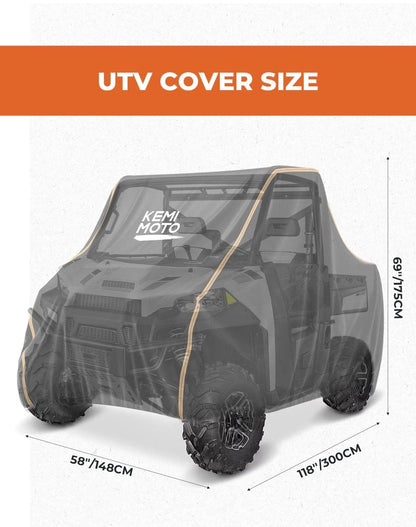 Kemimoto 2-3 Seater UTV Cover