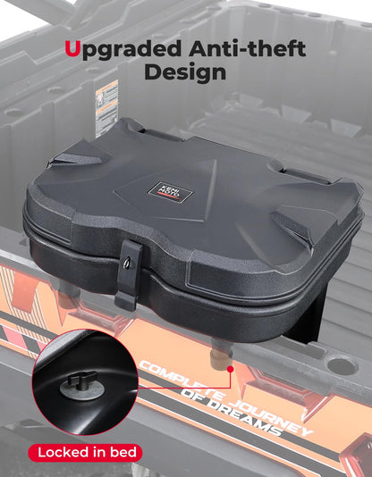 Kemimoto Polaris Ranger XP 900 Upgrade Anti-Theft Bed Storage Box