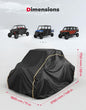 Kemimoto 4-Seater UTV Cover