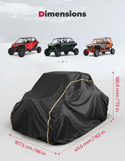 Kemimoto 4-Seater UTV Cover