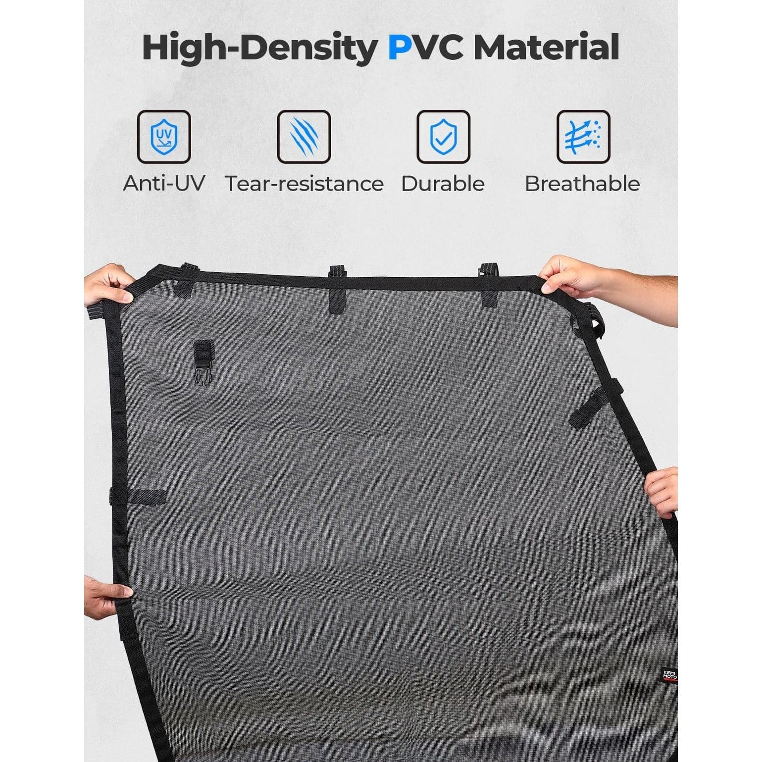 Kemimoto Tracker 800SX Crew Side Window Net Doors