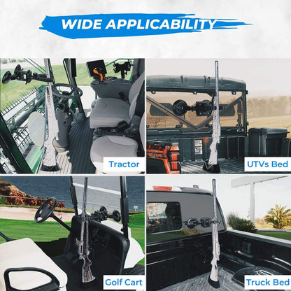 Kemimoto Gun Holder Rack for Glass Windshield