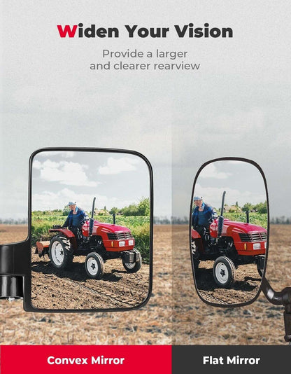 Kemimoto UTV/ATV 1 Pair Magnetic Side Mirrors