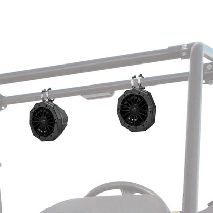 Kemimoto Universal 6.5" Speaker Cage Swivel Pods with 1.75" to 2" Mounting Clamps