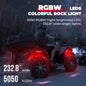 Kemimoto Universal 6 Pods RGB Rock Light Kit