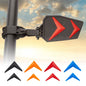Kemimoto Universal Color Side View Mirrors & Rear View Mirror for 1.75"-2'' UTV Roll Bar