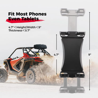 Kemimoto Universal Phone Holder for 0.6-1.25"/1.5-1.75" Roll Bar