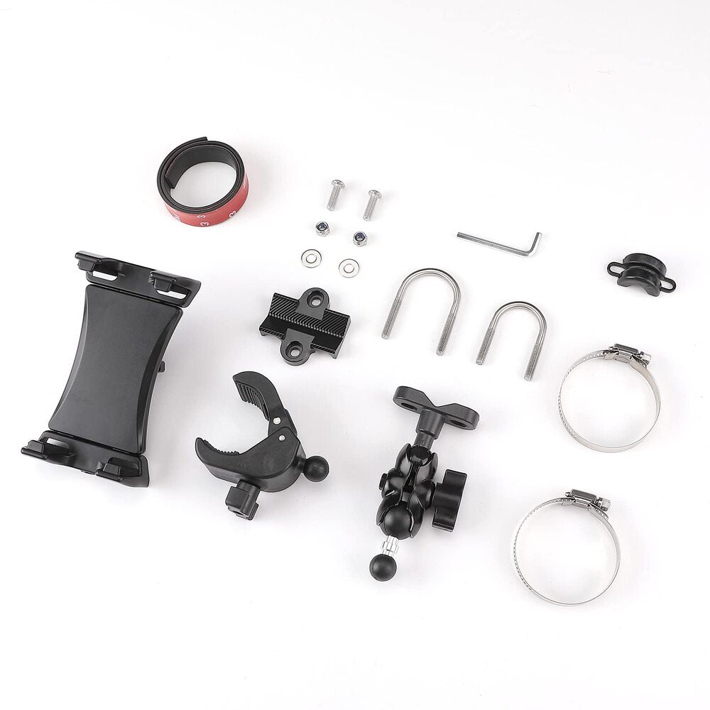 Kemimoto Universal Phone Holder for 0.6-1.25"/1.5-1.75" Roll Bar