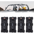 Kemimoto UTV 1.5"-2" Round Bar Cage Grab Handles - 4 Packs