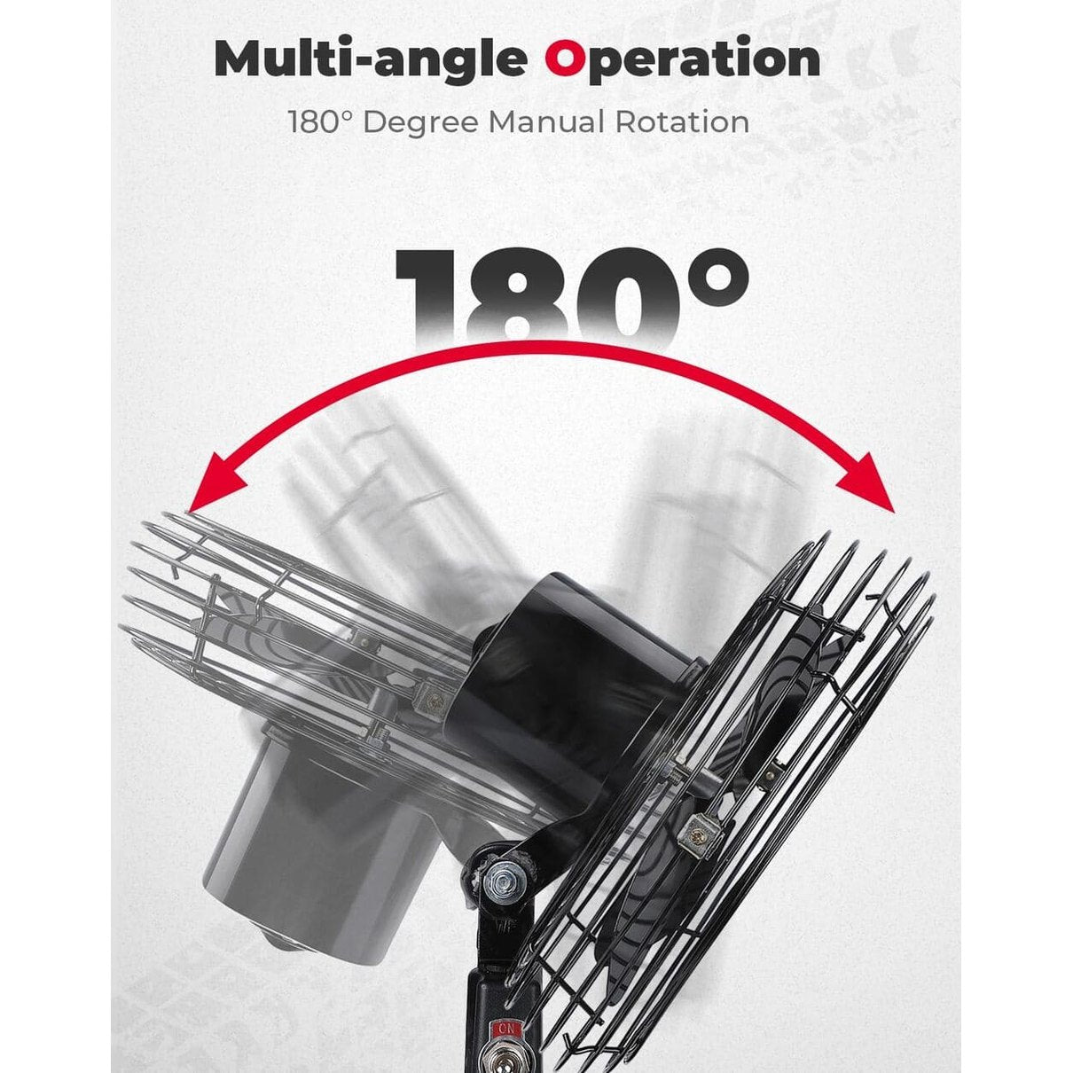 Kemimoto UTV 12V 8'' Cooling Fan