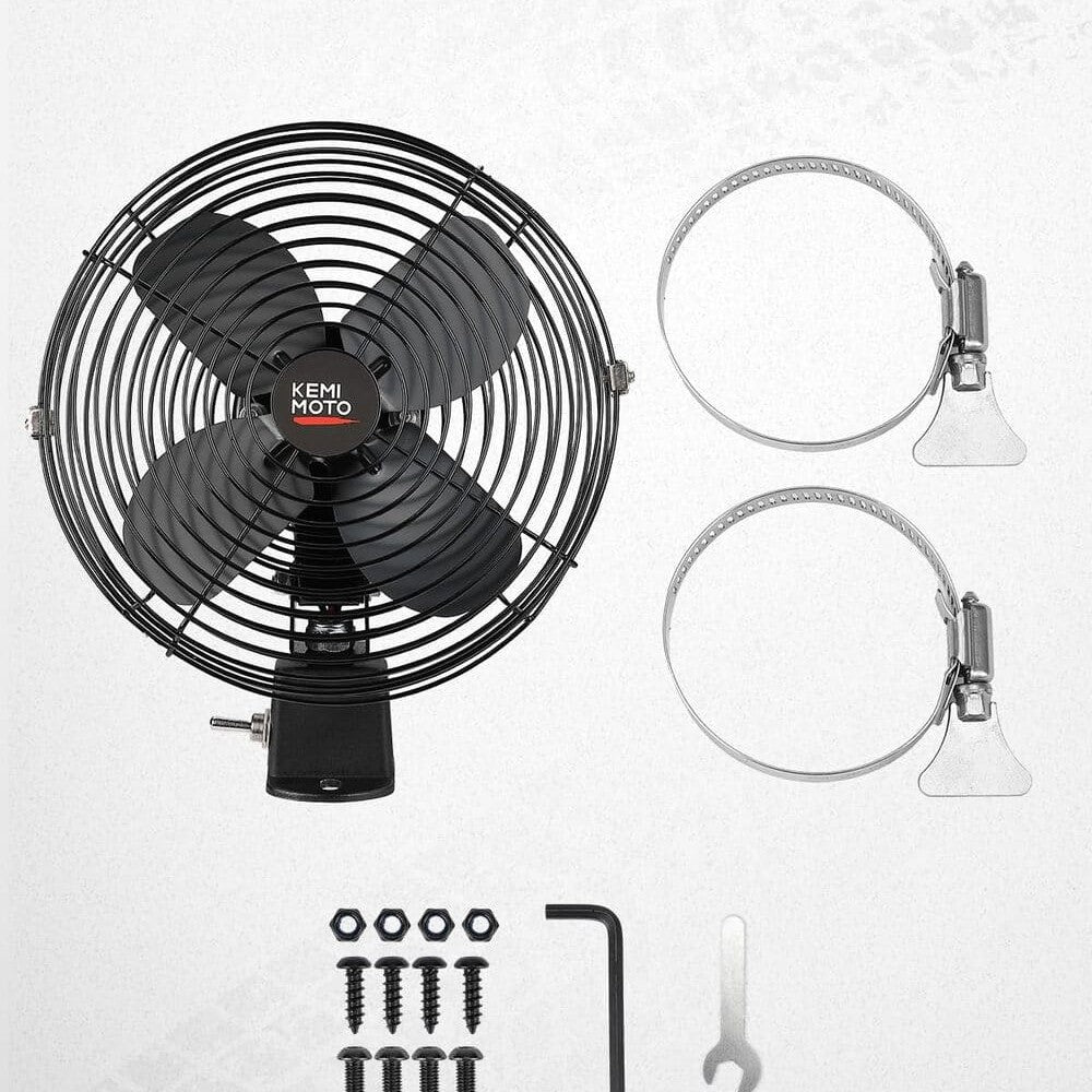 Kemimoto UTV 12V 8'' Cooling Fan
