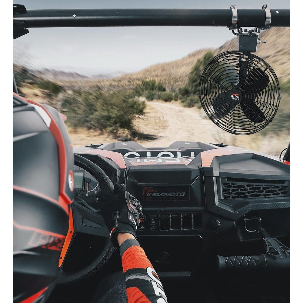 Kemimoto UTV 12V 8'' Cooling Fan