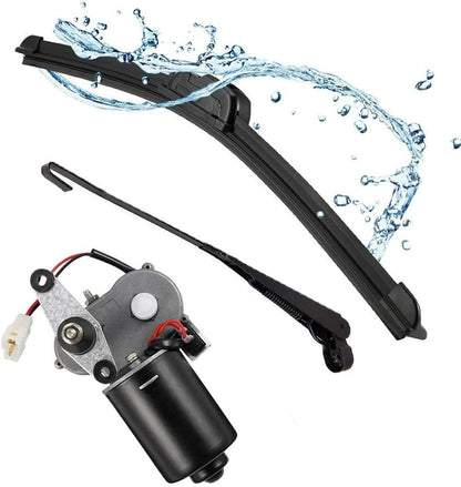 Kemimoto UTV 12V Electric Windshield Wiper Kit