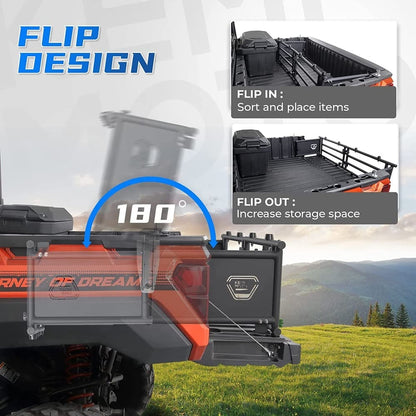 Kemimoto UTV '17-'24 Polaris Ranger XP 1000 Tailgate Extender