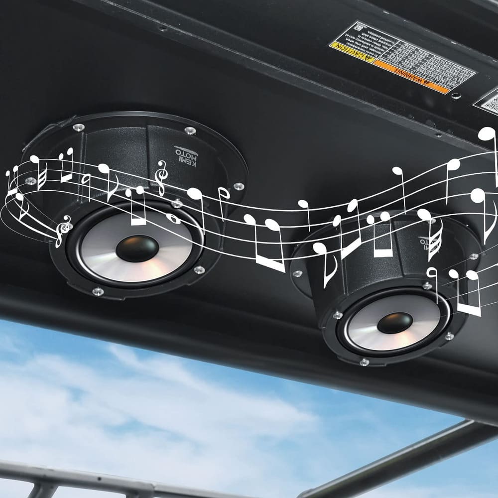 Kemimoto UTV 6.5" Mount Speaker Pod