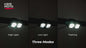 Kemimoto UTV Aluminum Waterproof Dome Light 600mAh Rechargeable for 1.5"-2" Roll Bar