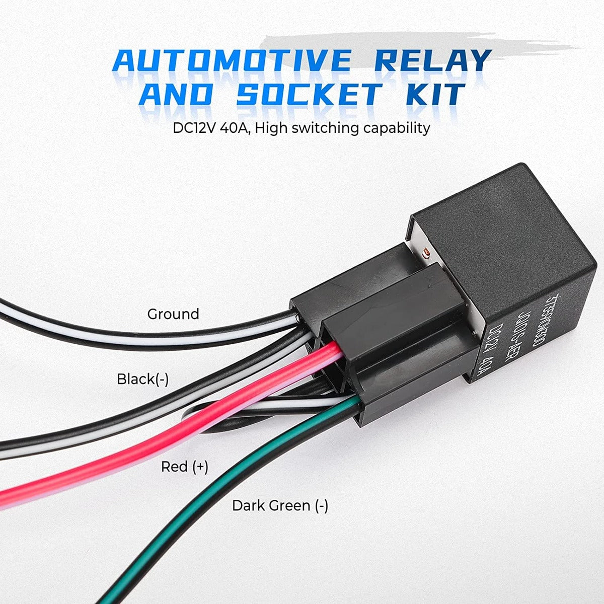 Kemimoto UTV/ATV 12V 140AMP Dual Battery Isolator Kit