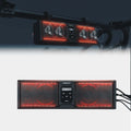 Kemimoto UTV/ATV BT 5.0 Amplified IP65 Waterproof Dustproof 16'' RGB Sound Bar