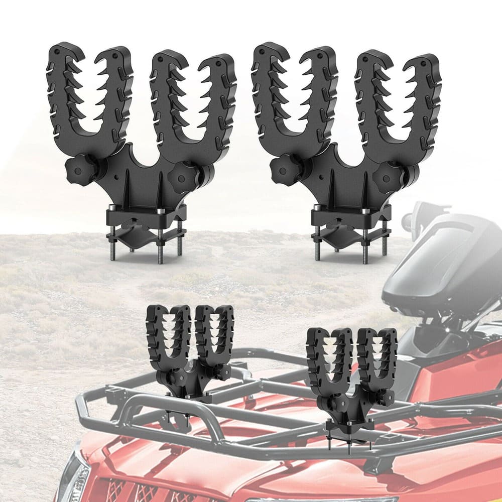 Kemimoto UTV/ATV Double U-bracket Mount Grip