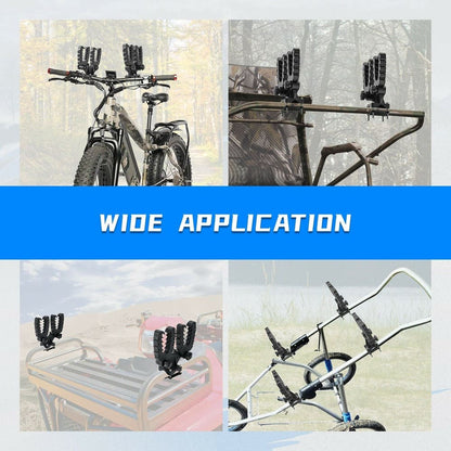 Kemimoto UTV/ATV Double U-bracket Mount Grip