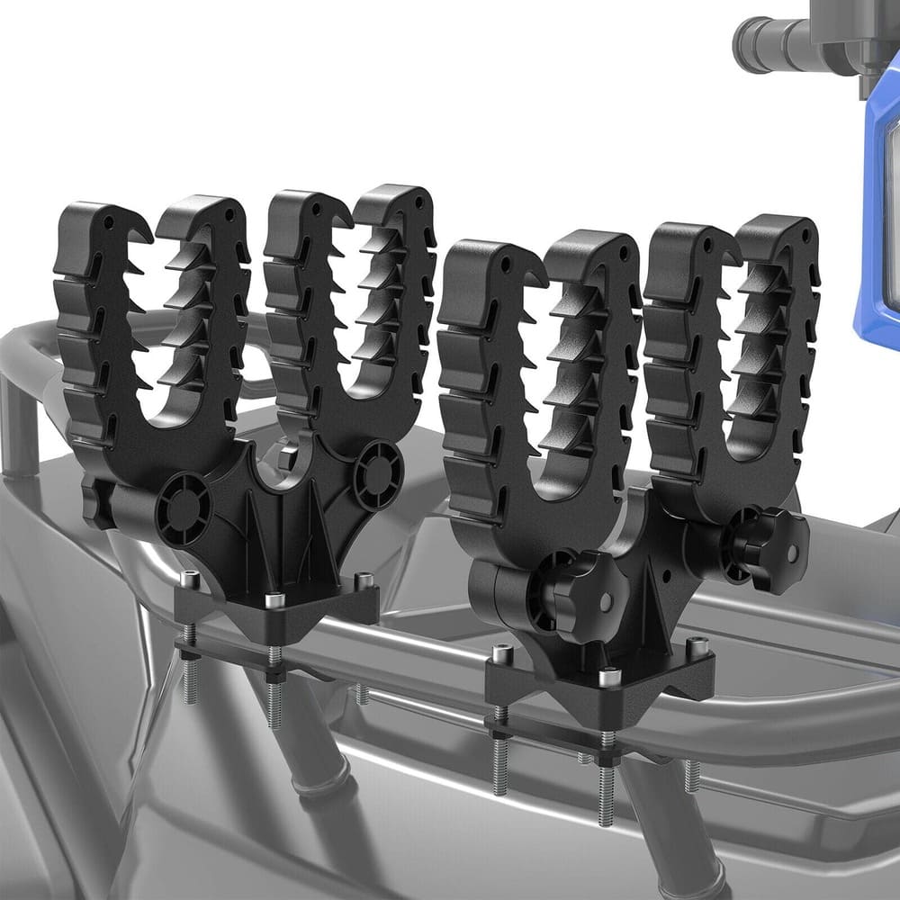 Kemimoto UTV/ATV Double U-bracket Mount Grip