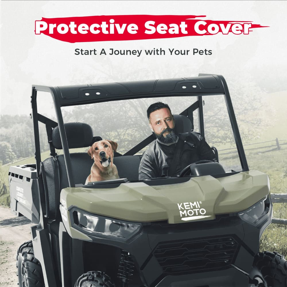 Kemimoto Can-Am Defender/Max UTV Seat Cover