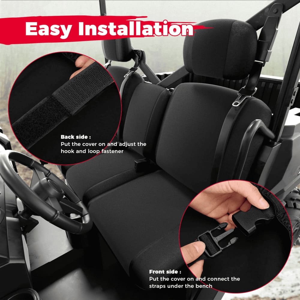 Kemimoto Can-Am Defender/Max UTV Seat Cover