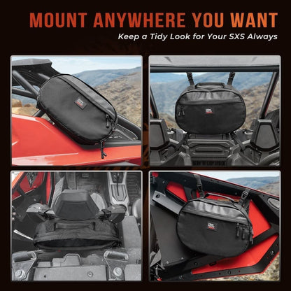 Kemimoto UTV Drive Belt Storage Bag with Reflective Strip