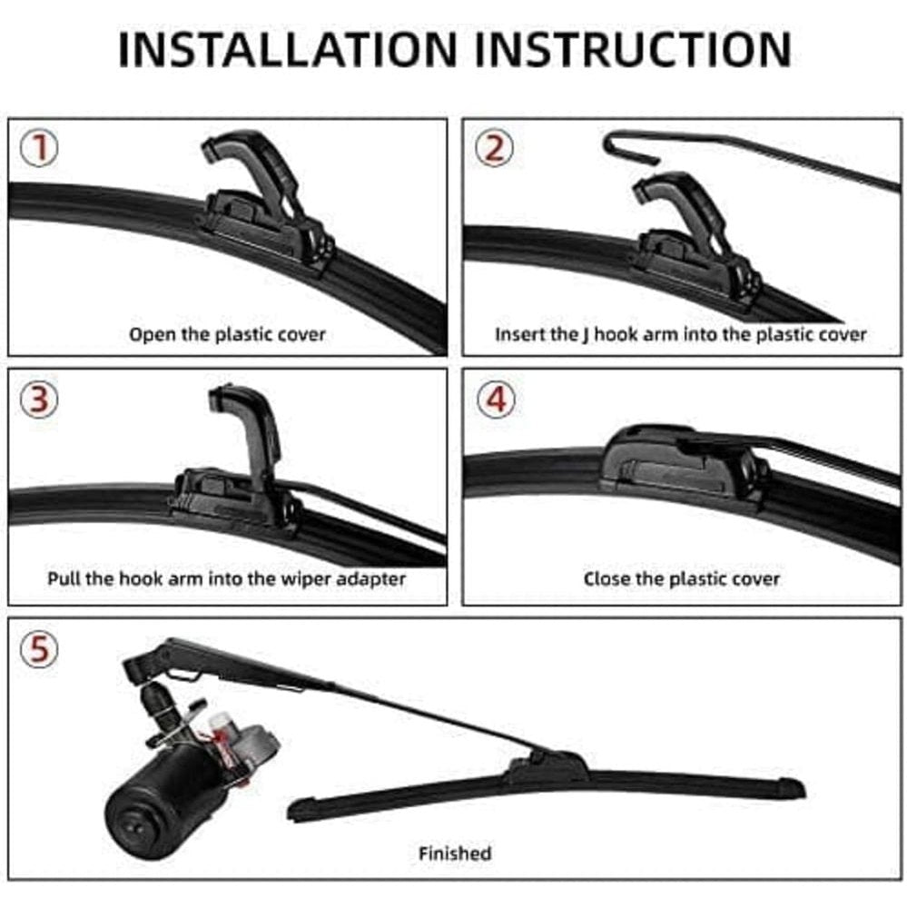 Kemimoto UTV Electric Windshield Wiper Kit - 12V