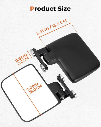 Kemimoto Magnetic Side Mirrors